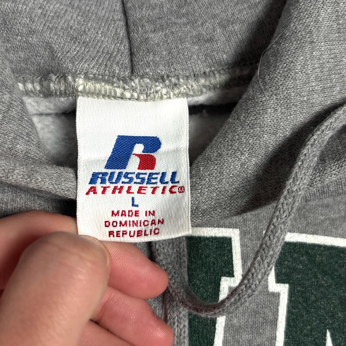 러셀애슬레틱 그레이 후드티 상품이미지5