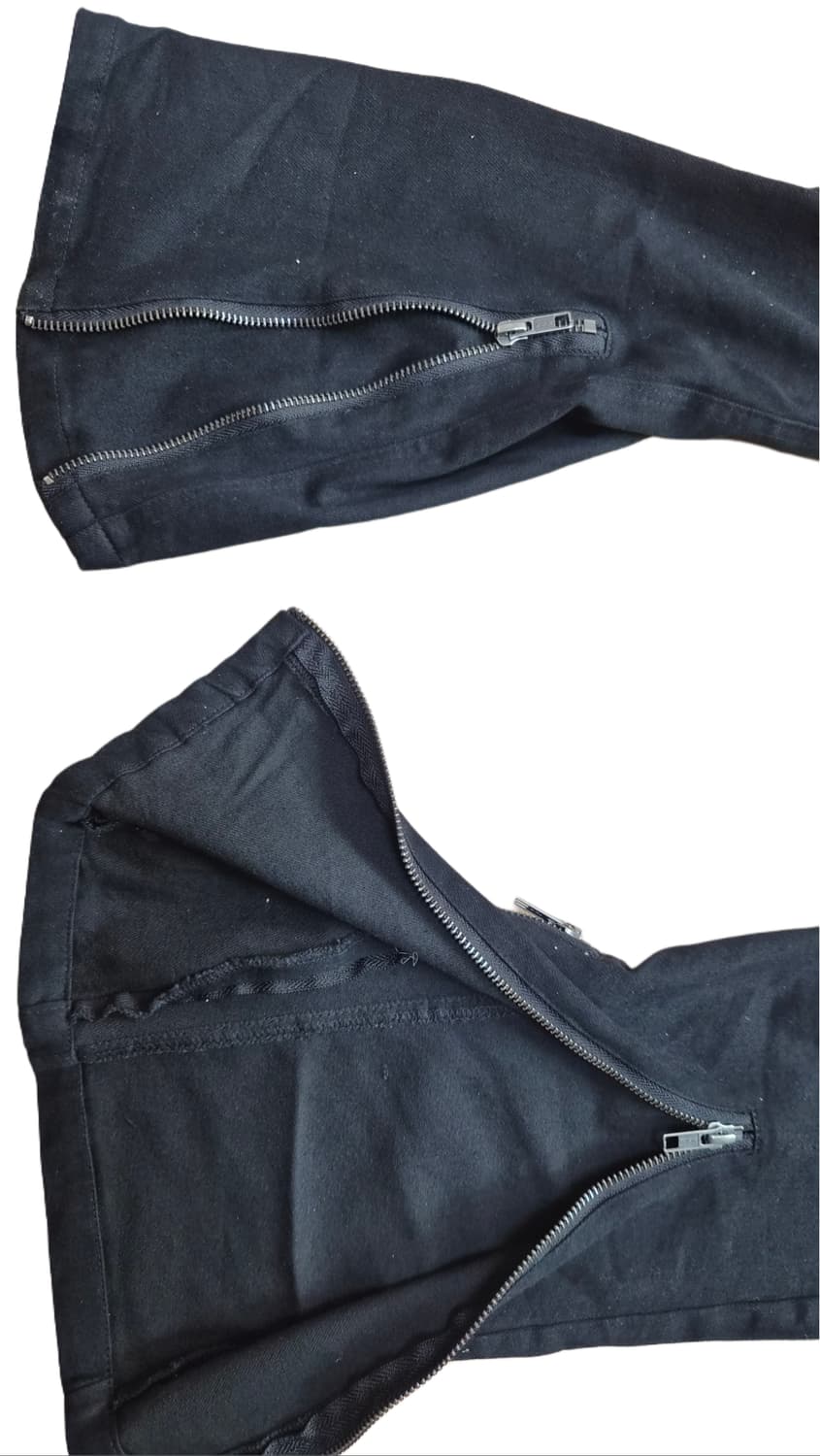 If six was nine lace up denim 상품이미지3