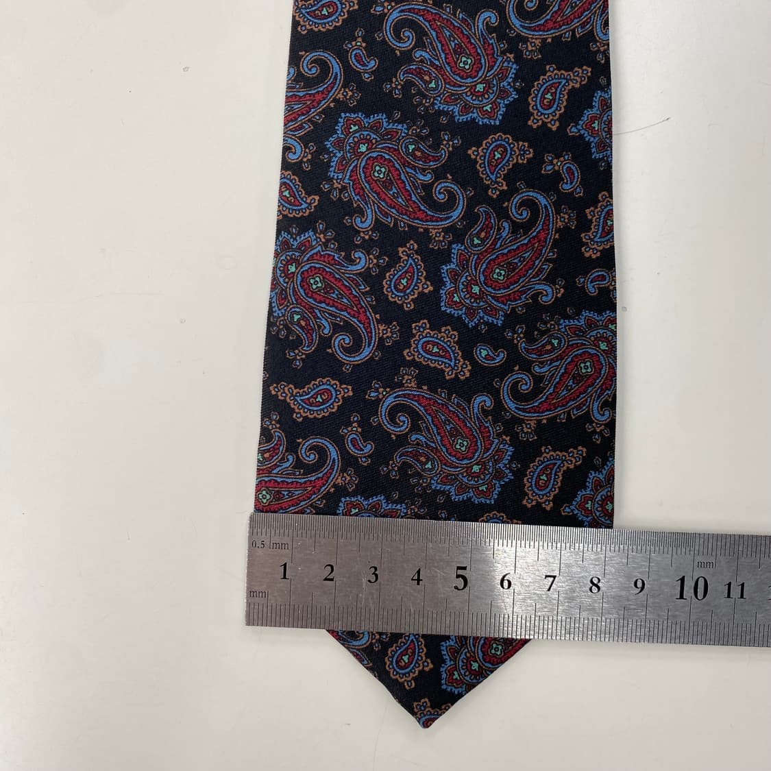 피에르가르뎅 (Pierre Cardin)페이즐리 명품정품넥타이8.1cm 상품이미지7