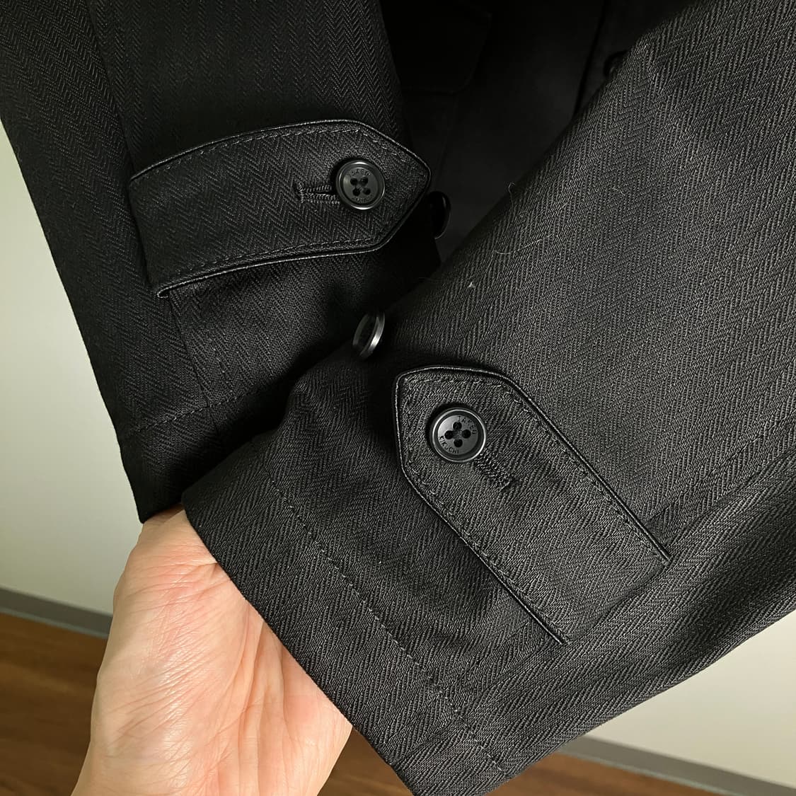 타케오키쿠치 블랙 코튼 포켓 블레이저  상품이미지10