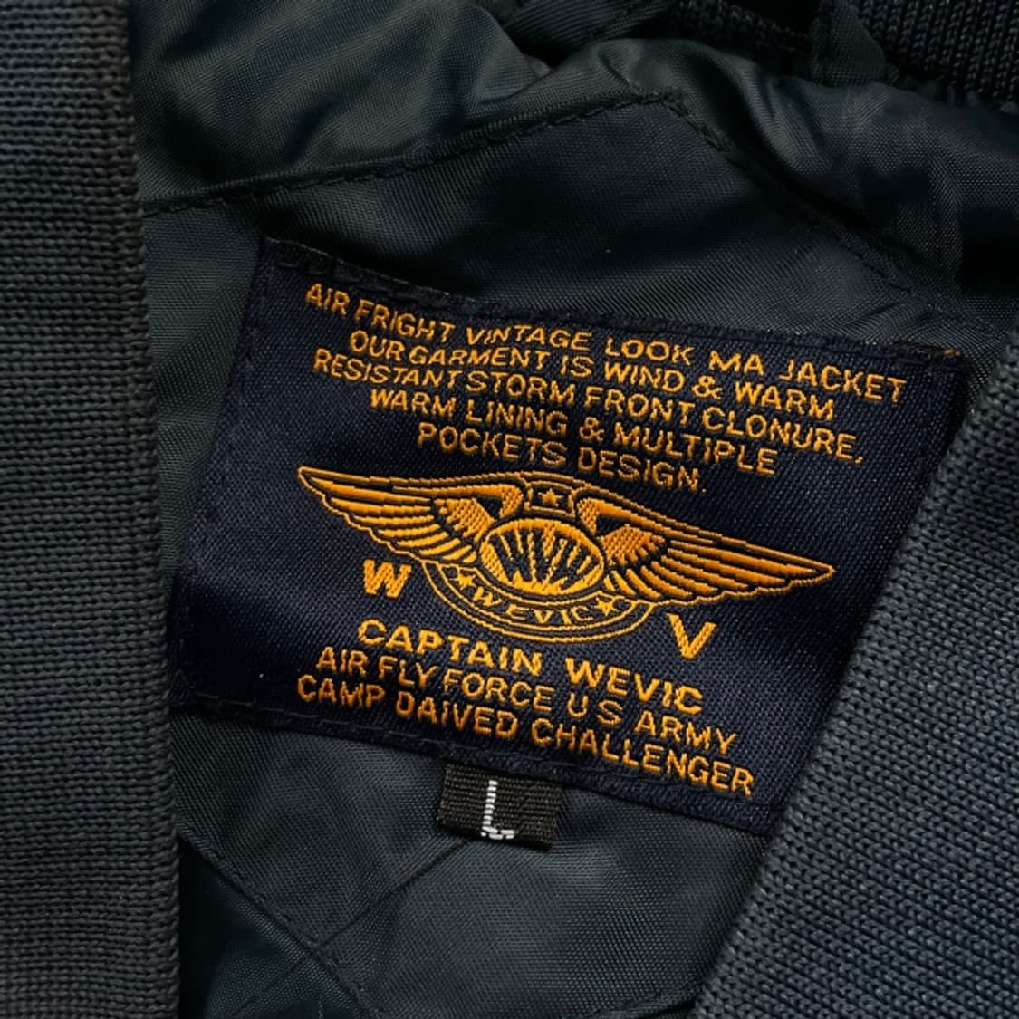 100 빈티지 USAF 항공점퍼 상품이미지4