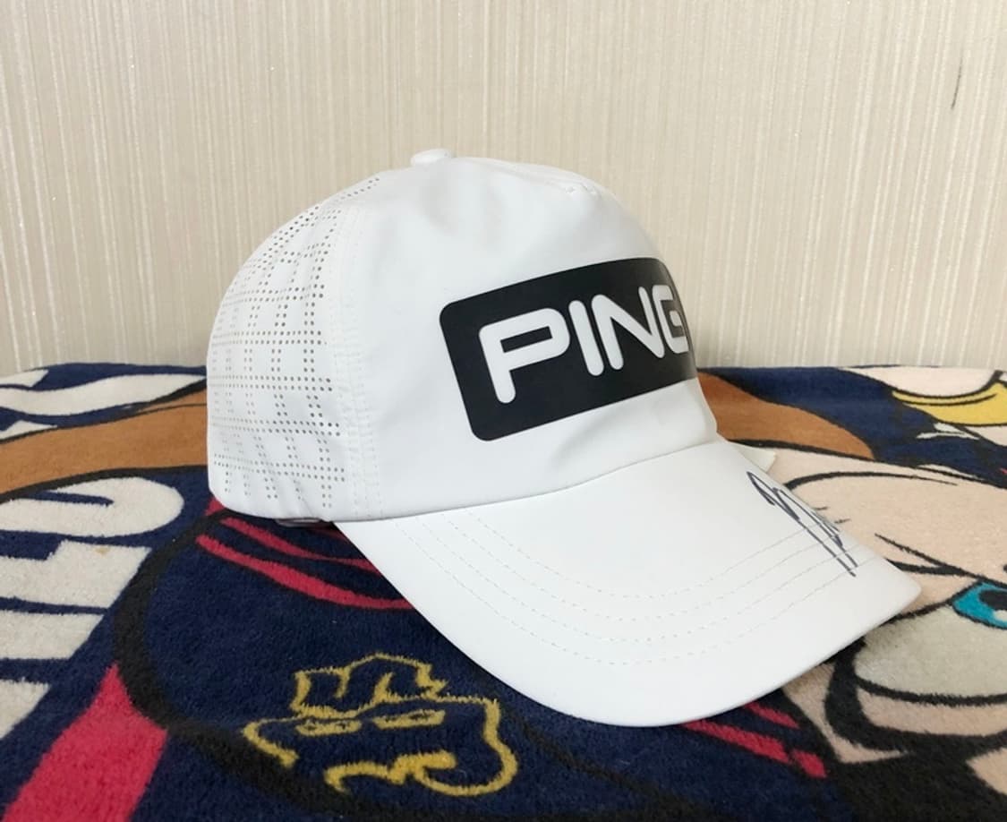 제41회 GS칼텍스 매경오픈 핑(PING)골프 김비오프로 싸인모자 상품이미지6