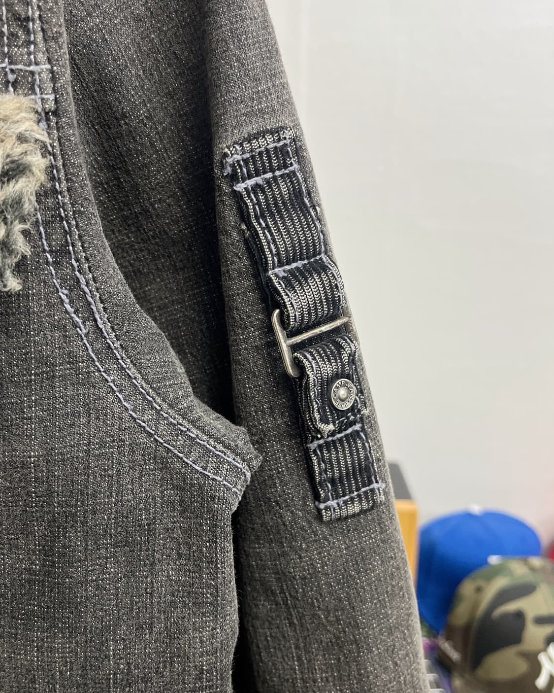 올드 빈티지 워시드 데님 트러커 점퍼 상품이미지9