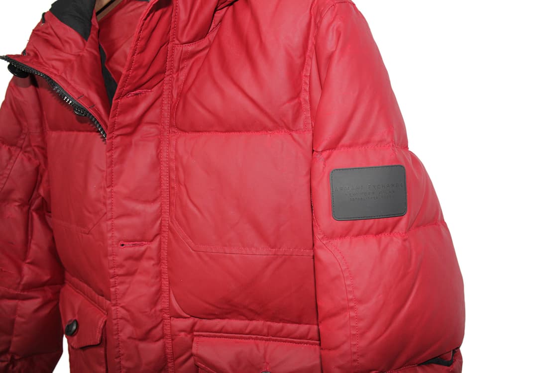 1990s 아르마니익스체인지 아카이브 왁스드 푸퍼 패딩 자켓  상품이미지9