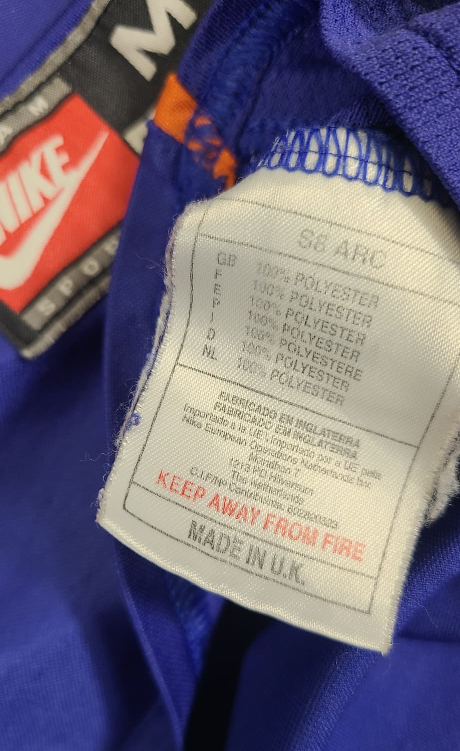 네덜란드 98 베르캄프 유니폼 상품이미지5