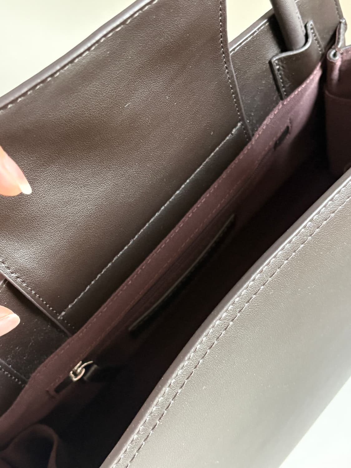 로서울 타코 숄더백 umber (다크브라운) 상품이미지5