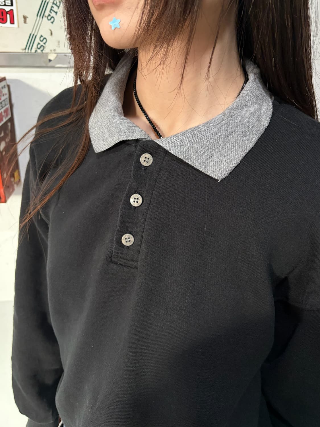 90s 올드스쿨 러셀 라지 헨리넥  상품이미지4