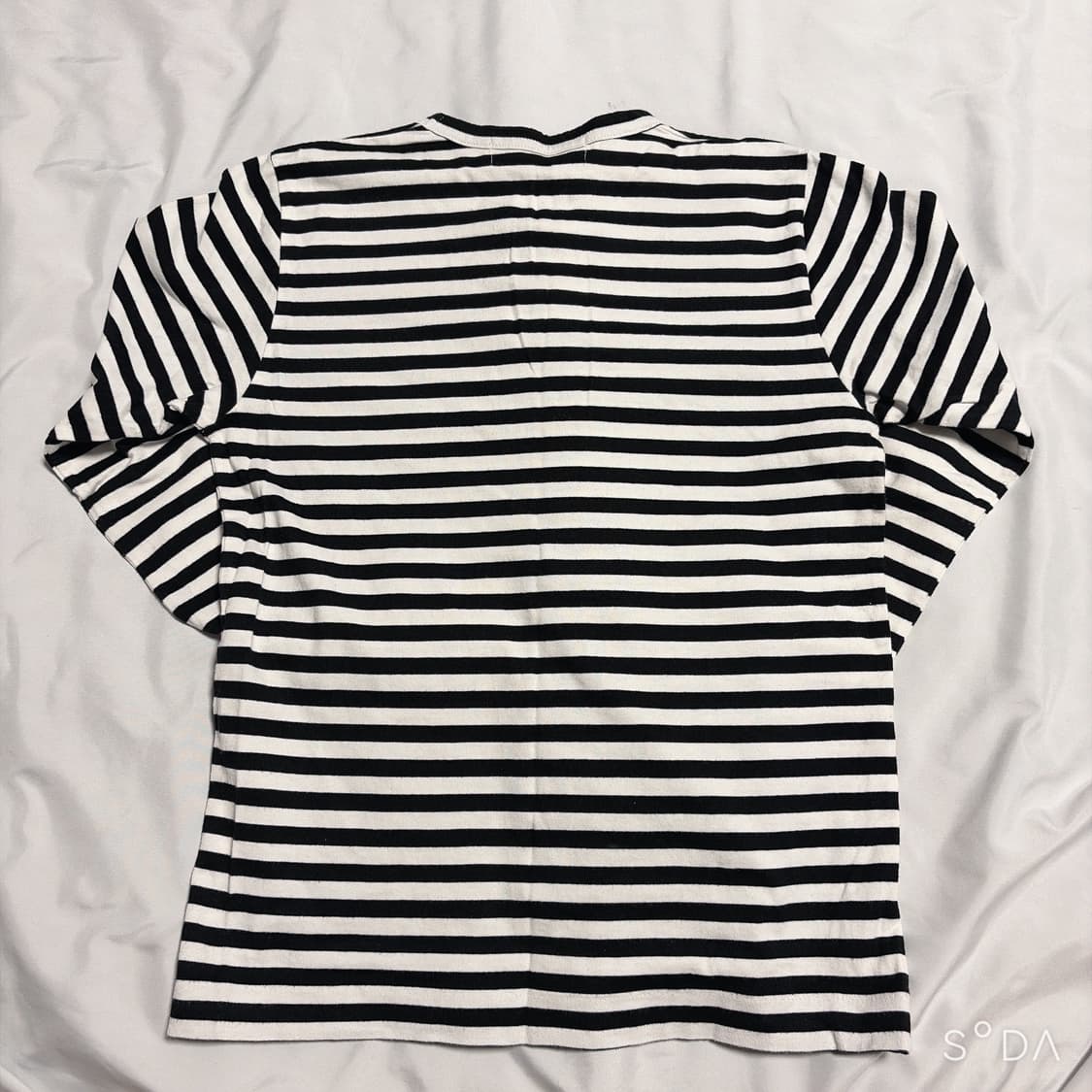 꼼데가르송 스트라이프 긴팔 티셔츠 S 상품이미지2