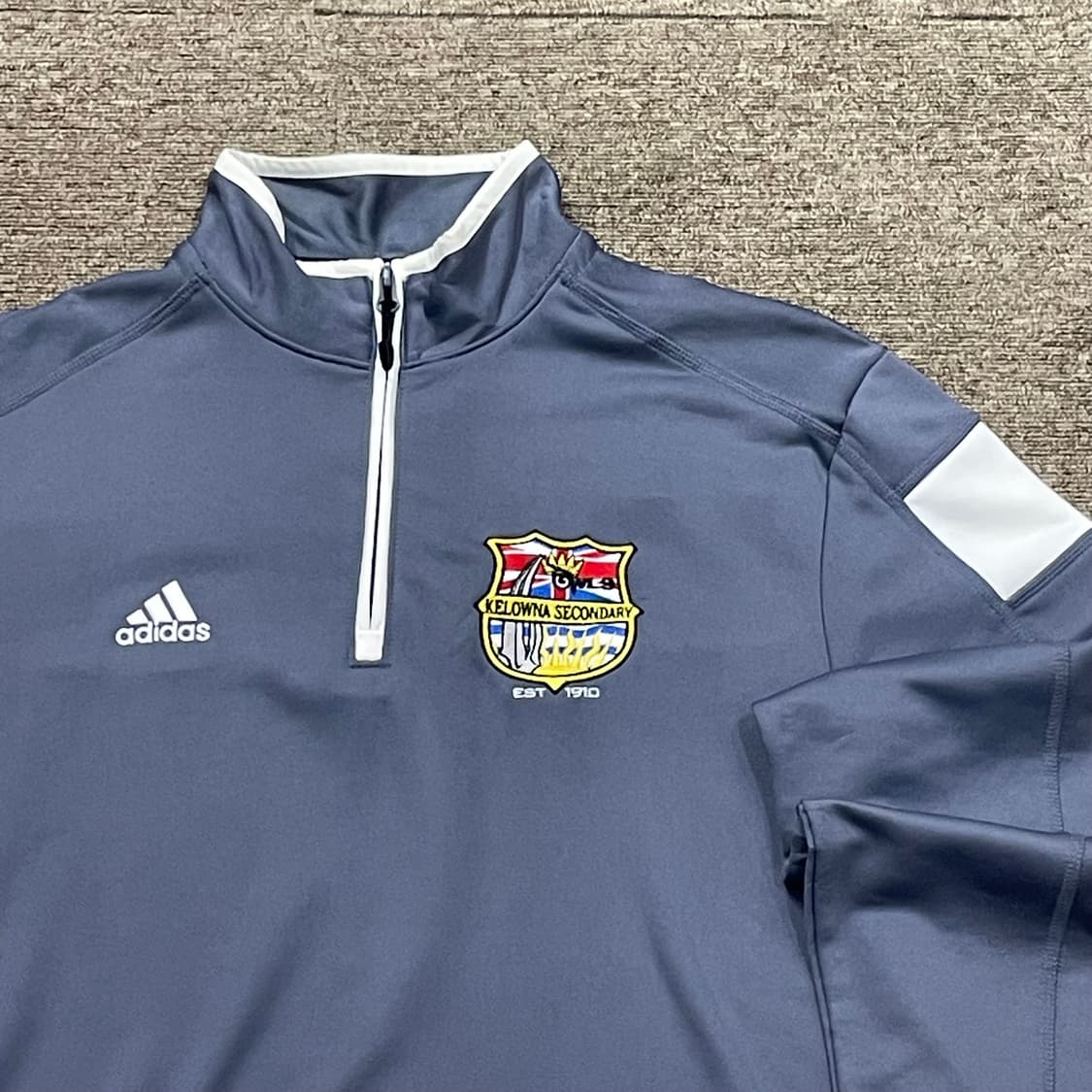 (M) Adidas 아디다스 트레이닝 반집업 상품이미지2