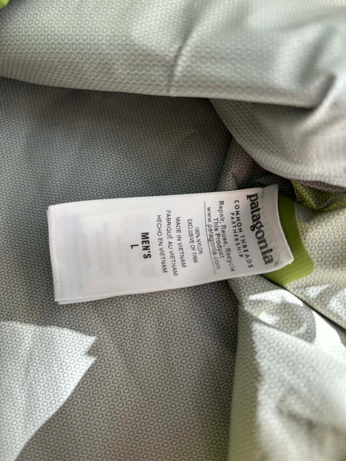 [L] 파타고니아 토렌쉘 윈드브레이커 자켓 상품이미지5