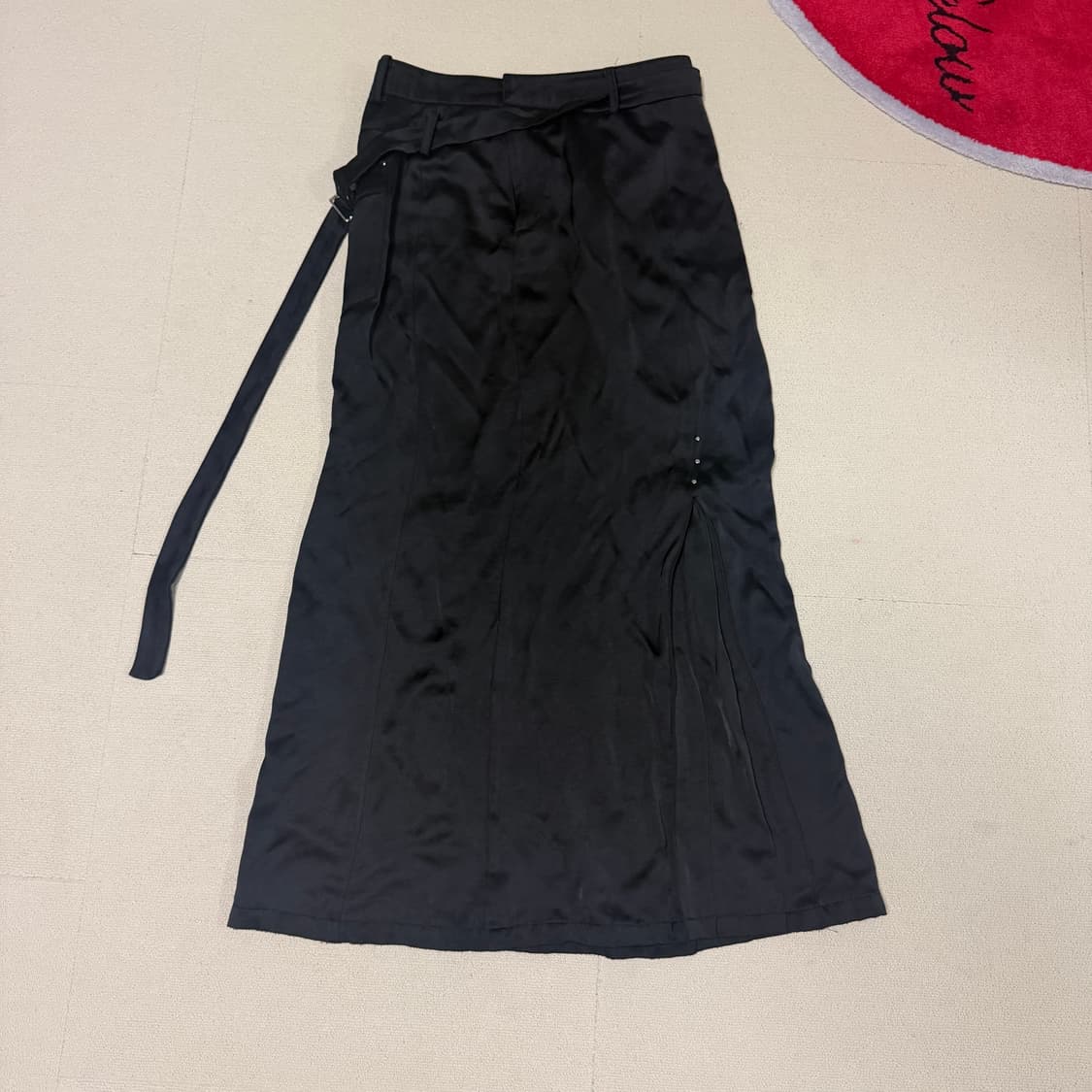 스틸레써디 glossy maxi skirt 상품이미지4