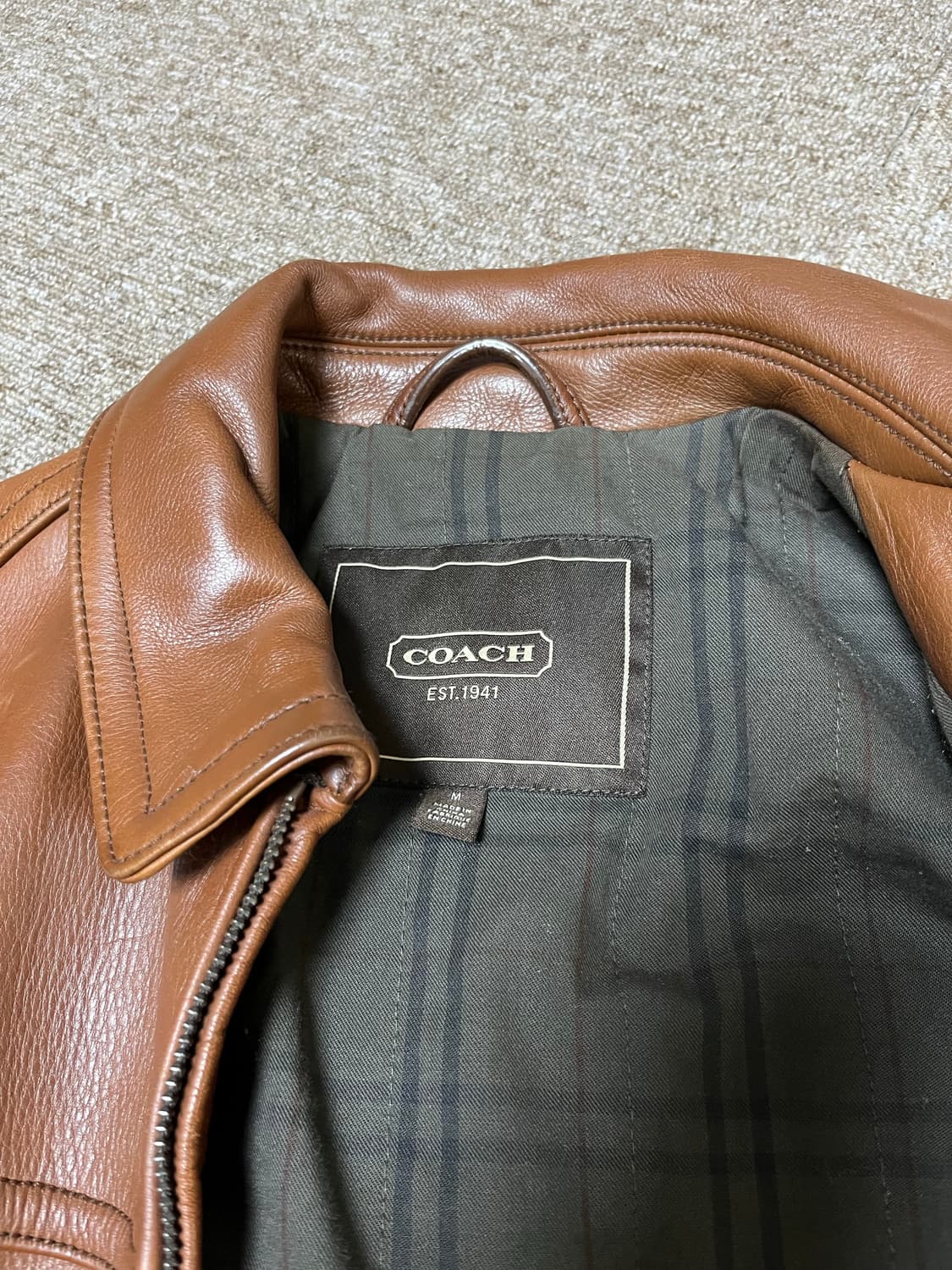 Coach leather JK 상품이미지5