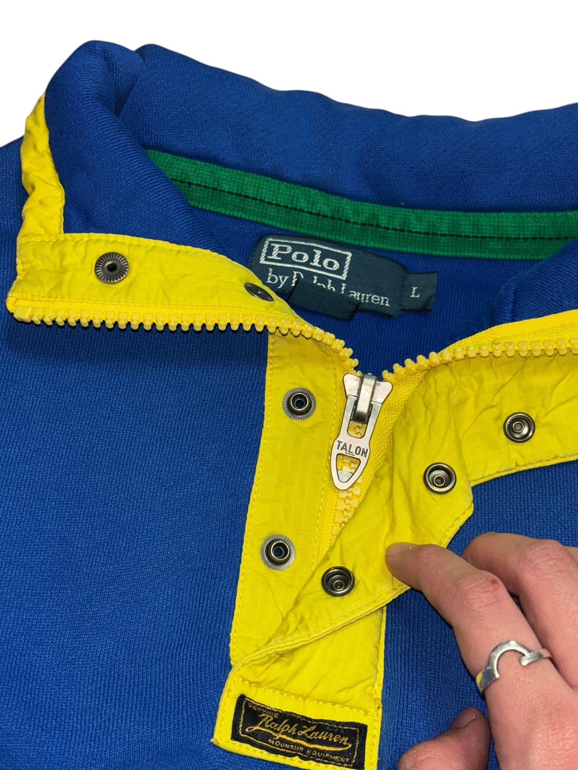 폴로 랄프로렌 빈티지 하프집업 스웻셔츠 맨투맨  상품이미지7