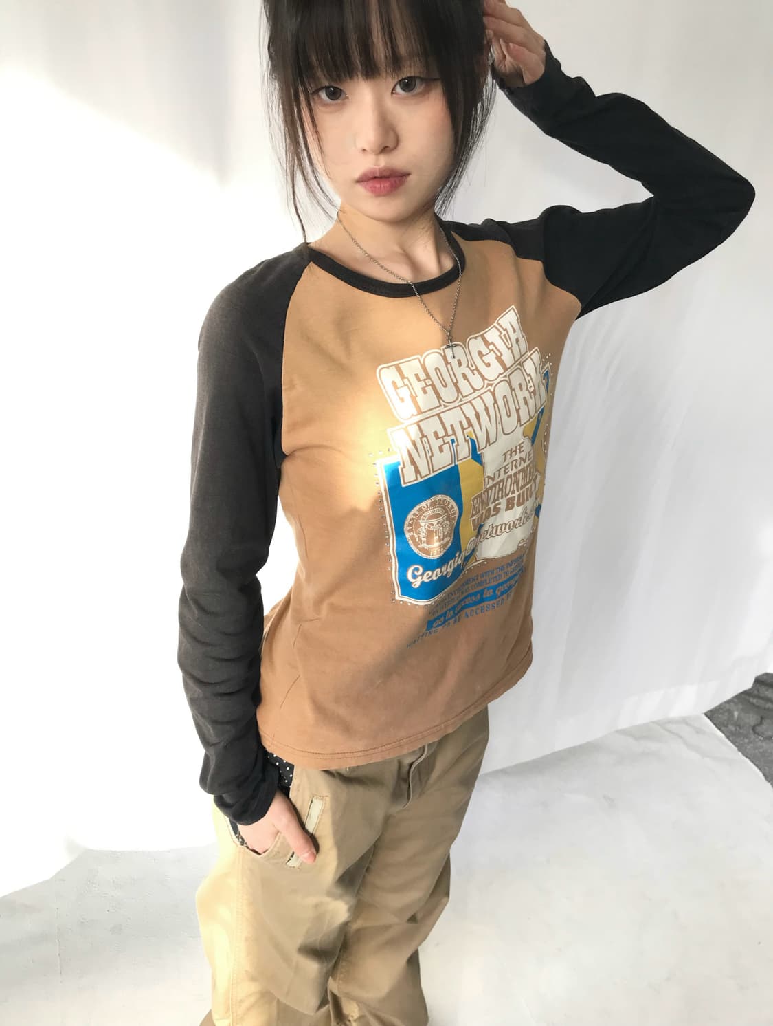 Slap Stick Y2K 큐빅 티셔츠 상품이미지2