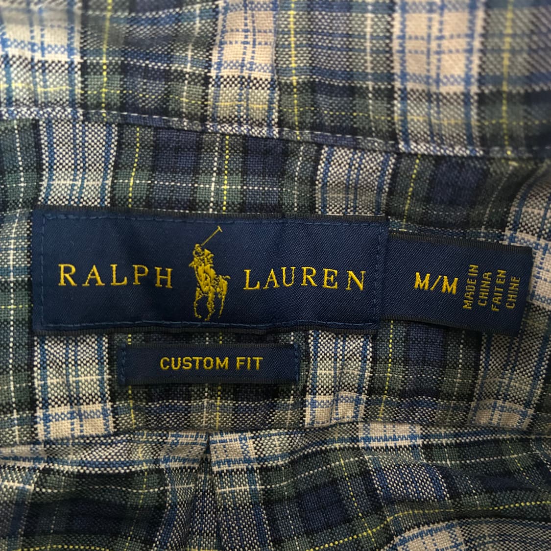 Polo  폴로 랄프로렌 자수 코튼 타탄체크 셔츠  상품이미지4