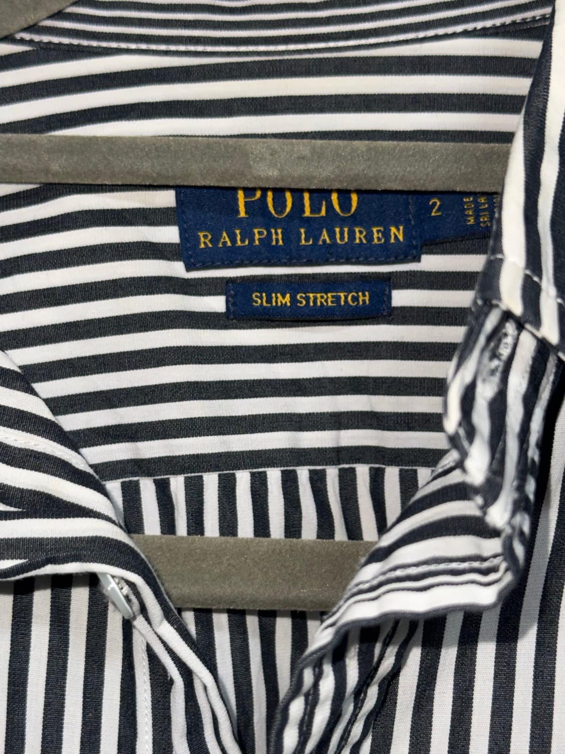 폴로 스트라이프 셔츠 슬림핏  상품이미지2