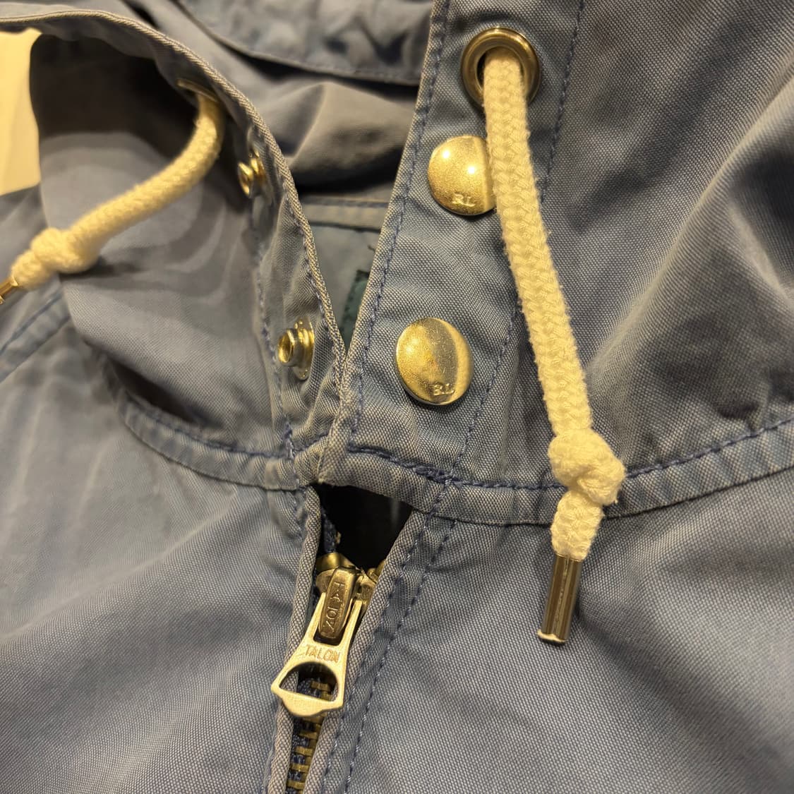 [L] 폴로 랄프로렌 후드 코튼 블루종 집업 자켓 D363 상품이미지4