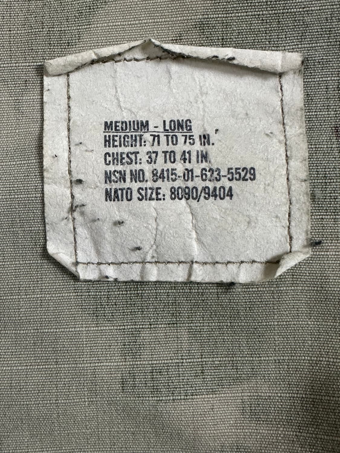 미군 OCP 멀티캠 전투복 상의 (M/L) (L) 상품이미지8