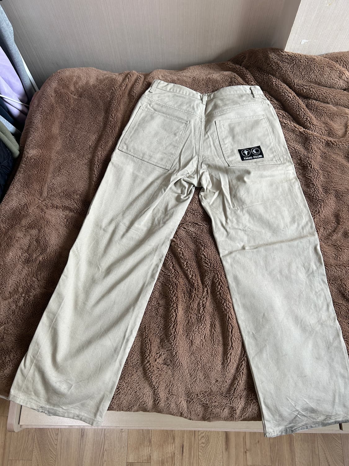 떠그클럽 Thug Pants 베이지 m사이즈 상품이미지2