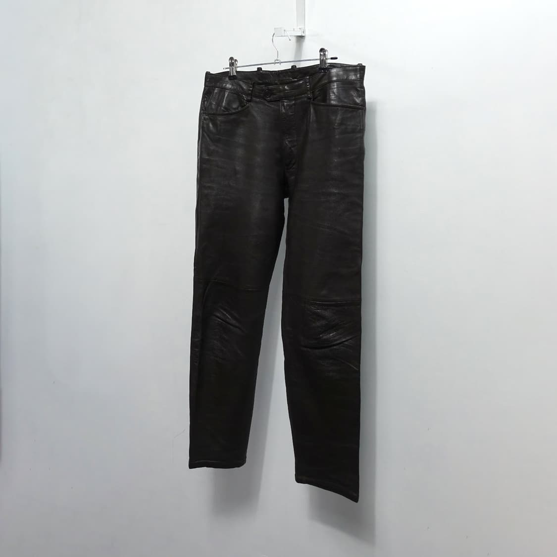 [L,30~32] PAULSMITH 폴스미스 양가죽 렘 레더 팬츠 상품이미지3