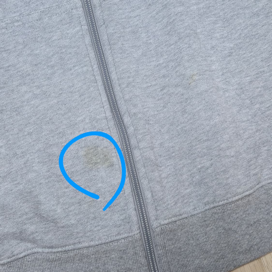 L) 아디다스 그레이 파가이안 삼선 후드집업 상품이미지6