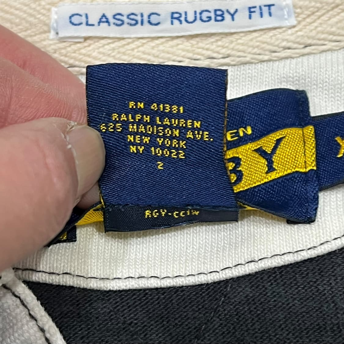 폴로 랄프로렌 스트라이프 럭비티 s08533 상품이미지8