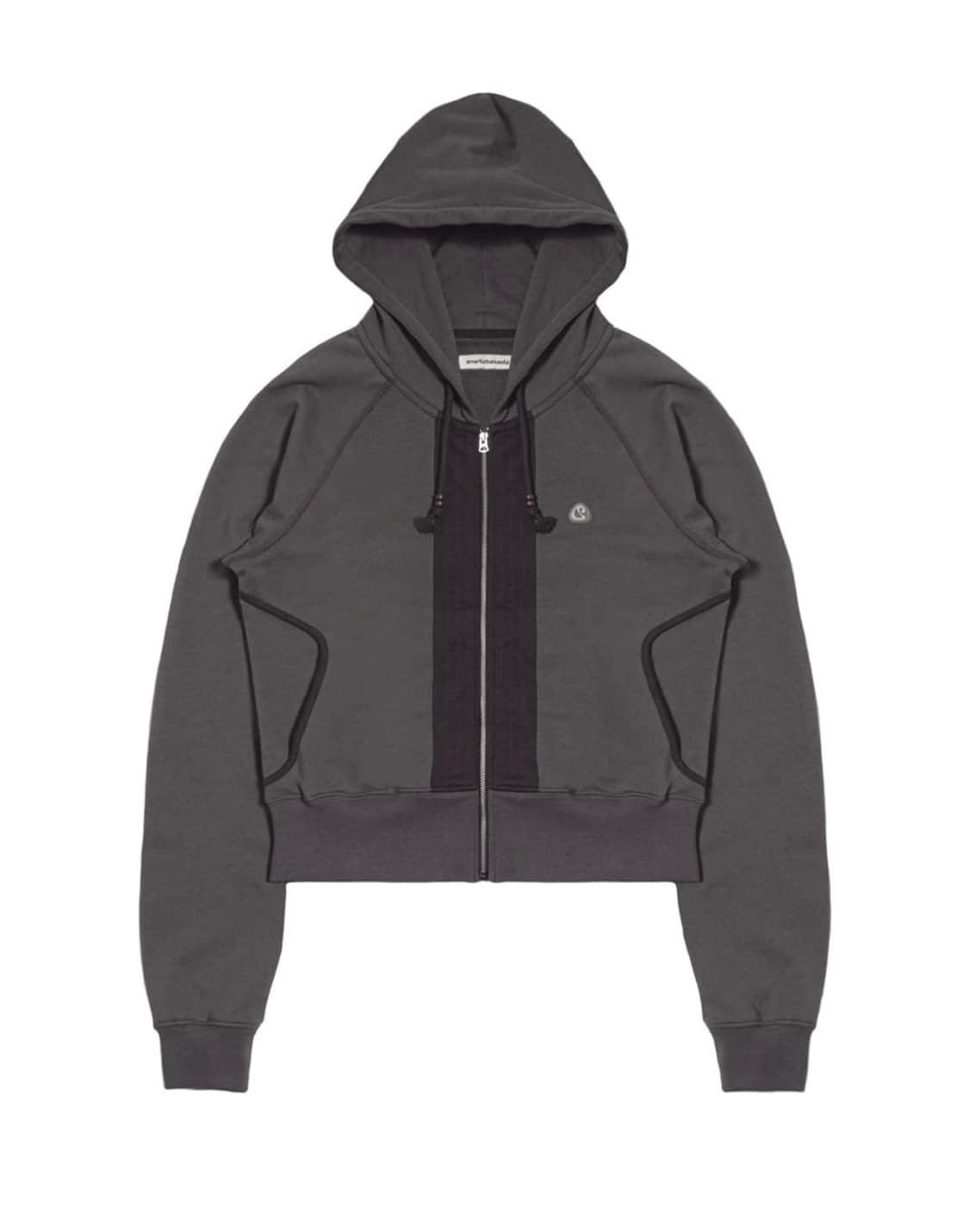 코이세이오 스마트어반유즈풀 퍼커링 후드집업 차콜 상품이미지1