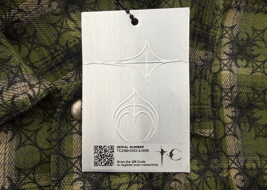 떠그클럽  25FW TC 올오버 패턴 셔츠 새상품 상품이미지8