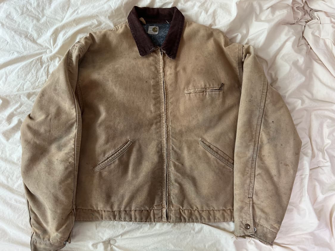 70s 칼하트 디트로이트 자켓 브라운 XL 상품이미지1