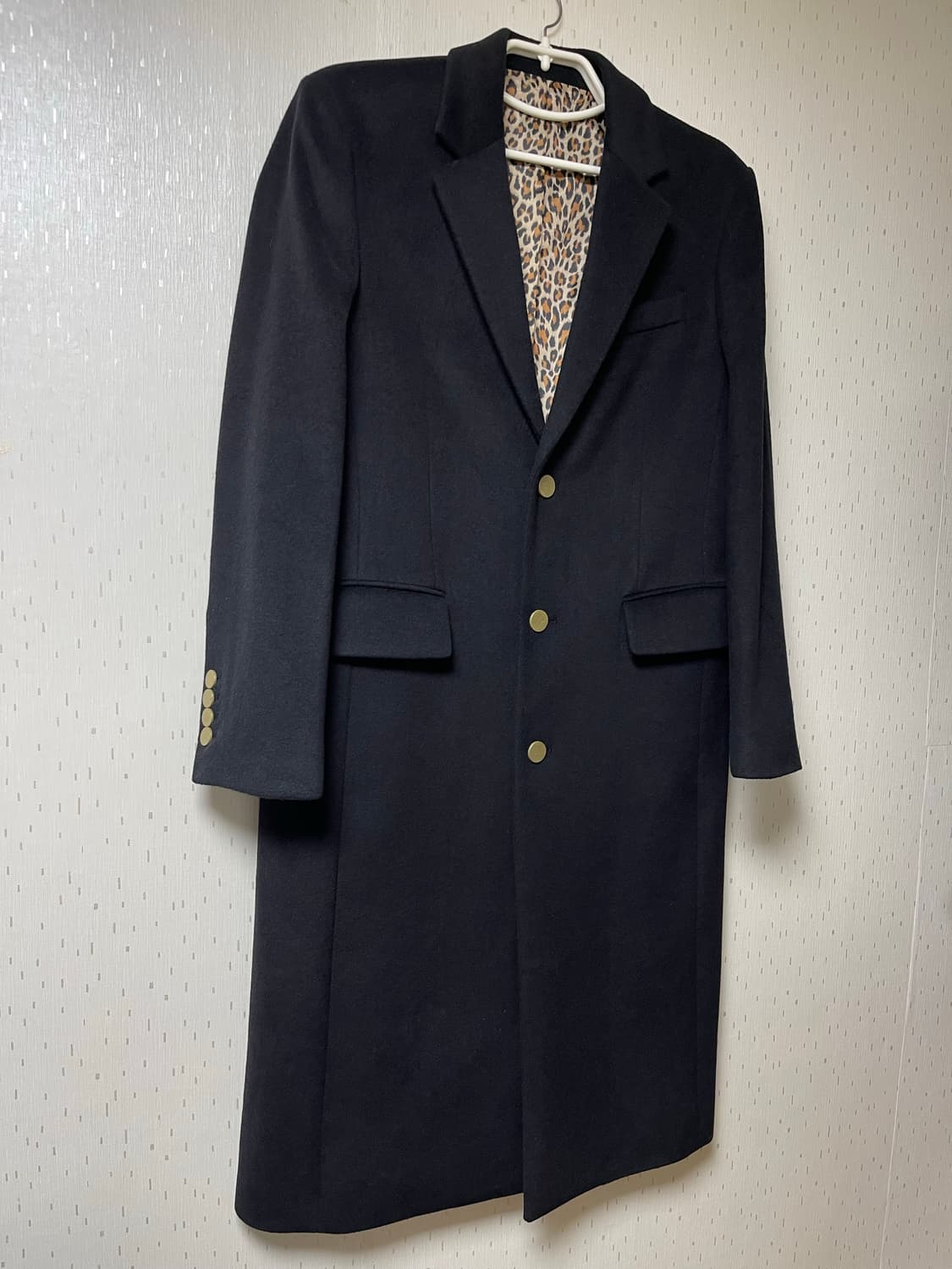 무신사스탠다드 x 노홍철 럭키가이 머스큘린 체스터필드 롱코트 상품이미지2