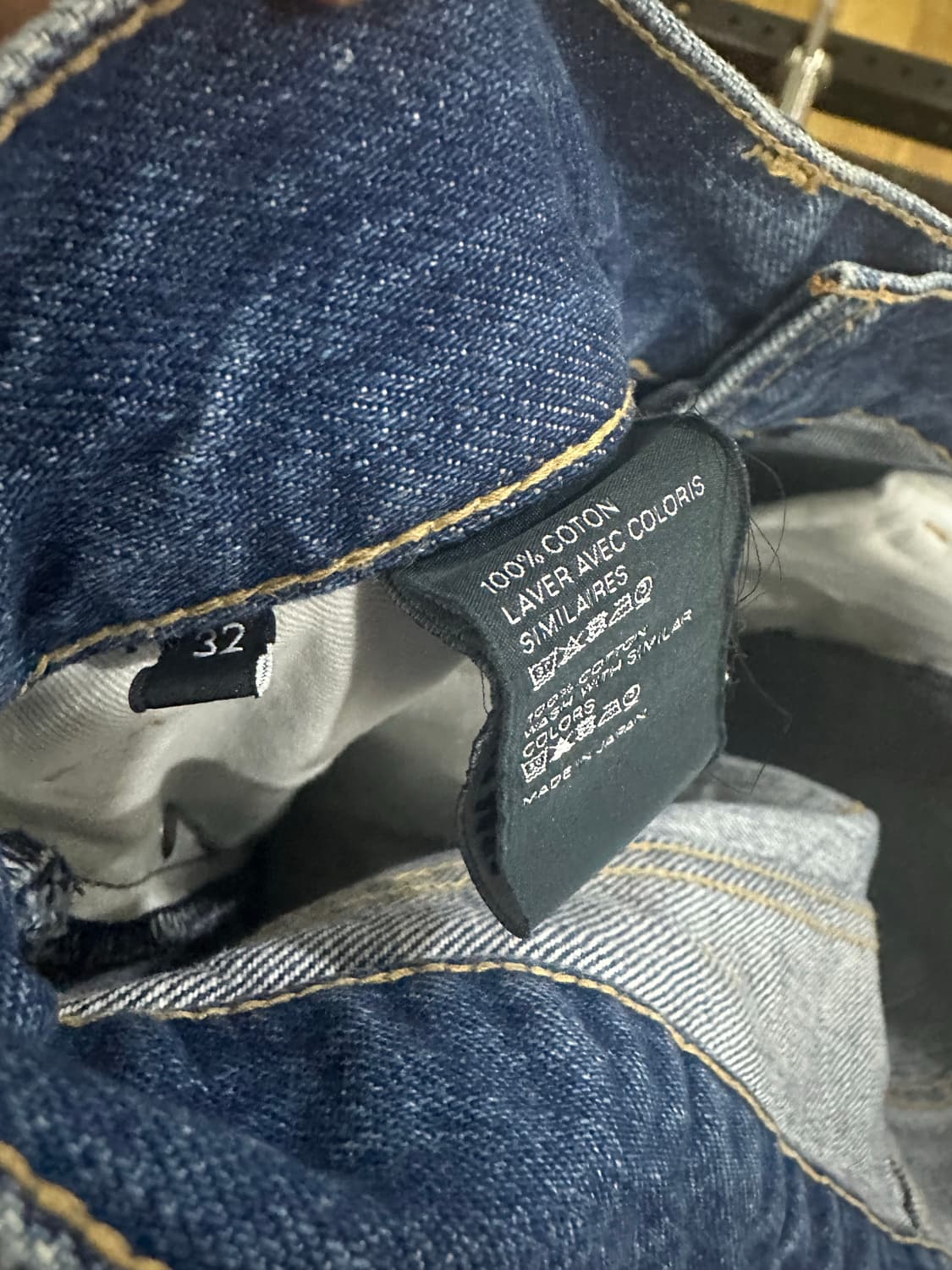 셀린느 Washed Working Skinny Jeans (indigo) 상품이미지4