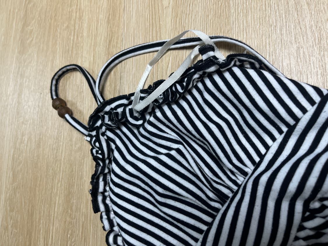 Liz Lisa Stripe pink ribbon dress 상품이미지4