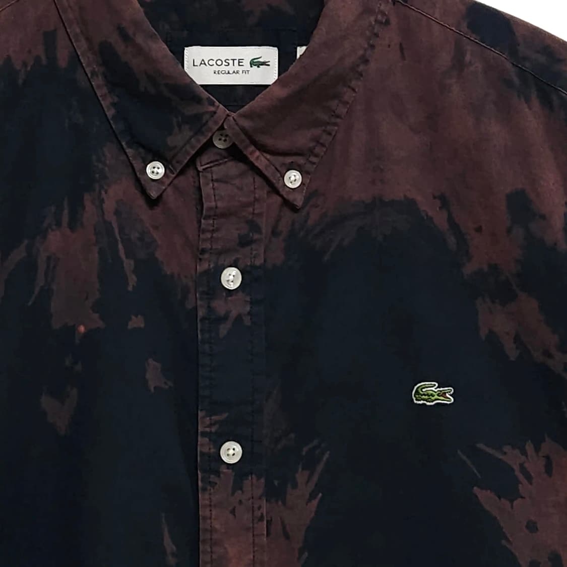 110)Lacoste 라코스테 타이다이 긴팔 셔츠 상품이미지2