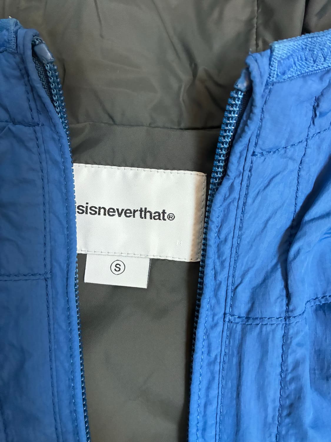 thisisneverthat 바람막이 S size Blue 상품이미지2
