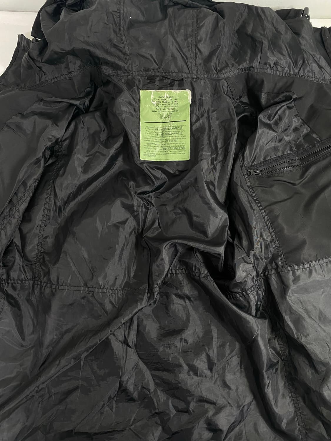 US ARMY ECWS 콜드 웨더 멀티포켓 파카 자켓 XL 상품이미지5