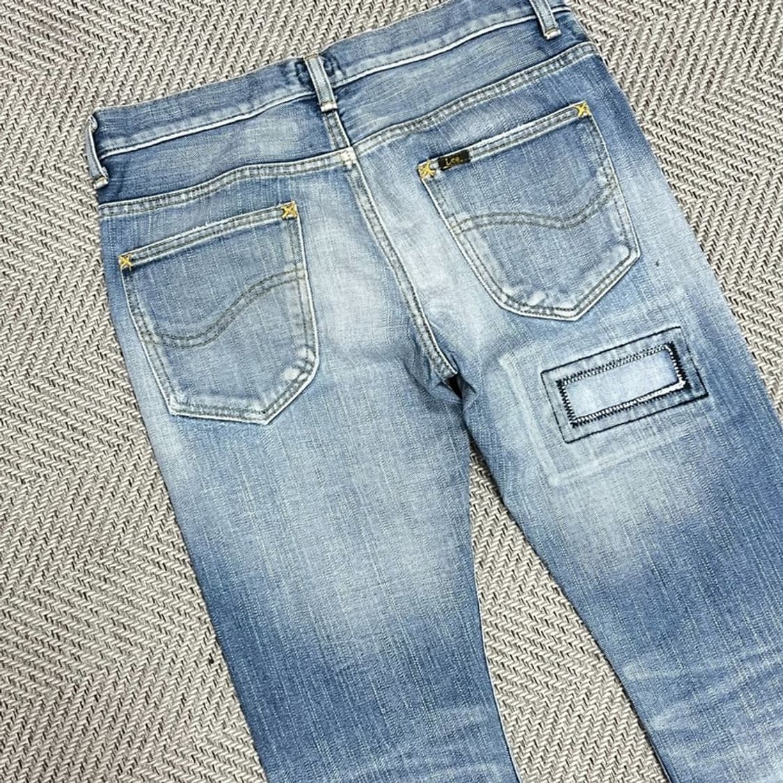 lee 바이커 스트레이트핏 데님 팬츠 v0839 상품이미지4