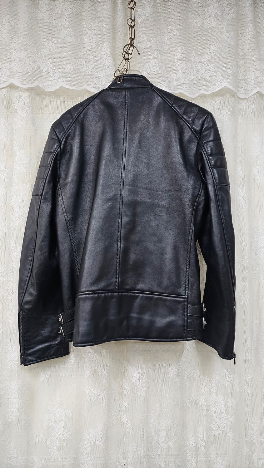 커스텀멜로우 양가죽 라이더자켓  상품이미지4