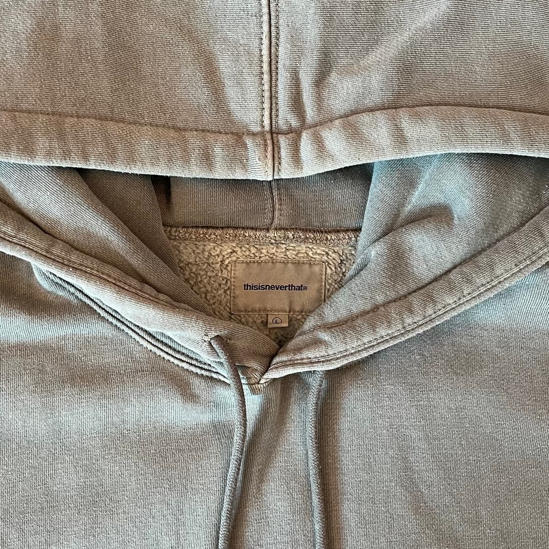 디스이즈네버댓 아치 로고 후드티 머드 상품이미지3