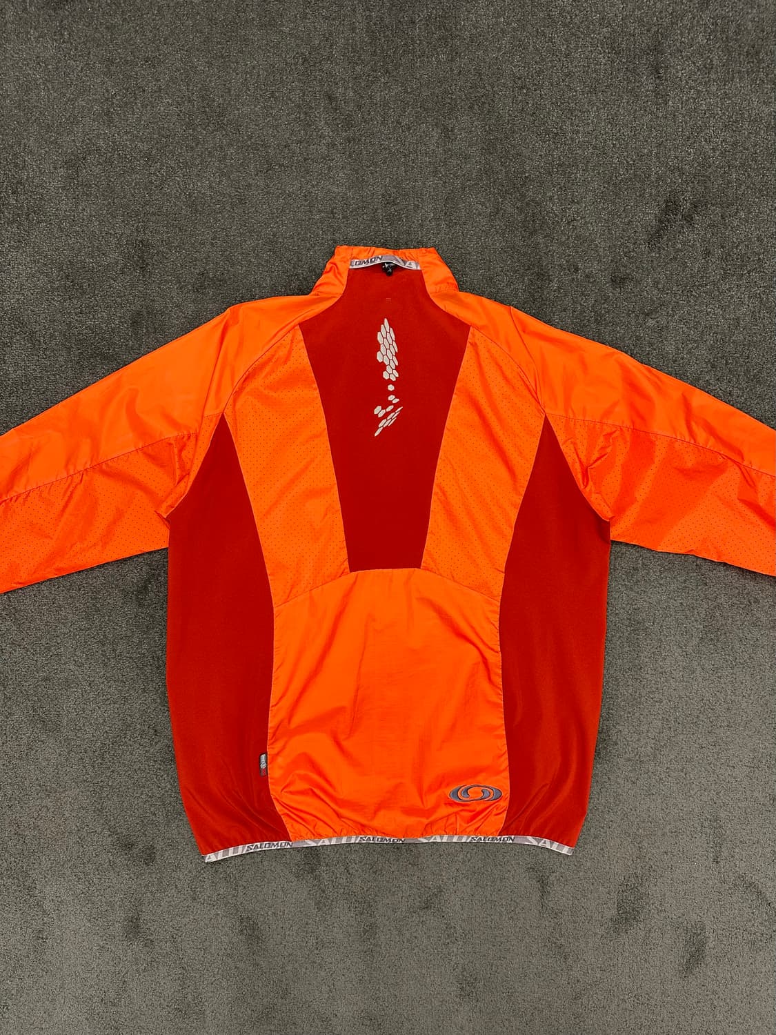 Salomon 오렌지 바람막이 자켓 XL 상품이미지4