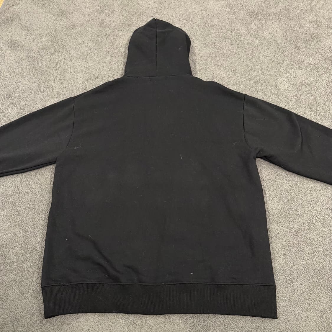 [정품] 버버리 EKD 코튼 후디 블랙 후드티 c1 상품이미지4