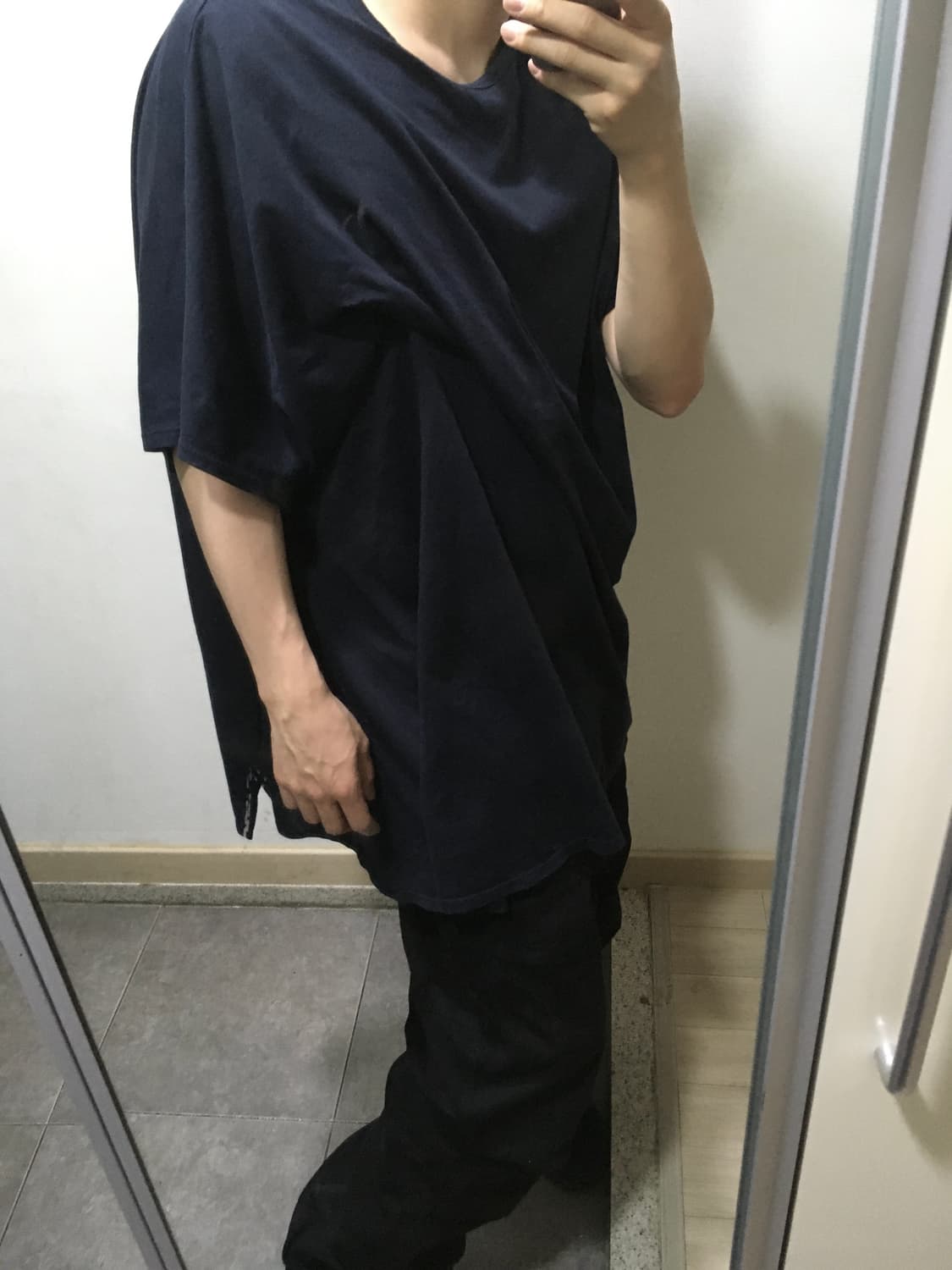 라드뮤지션 드레이프 반팔 티 상품이미지2