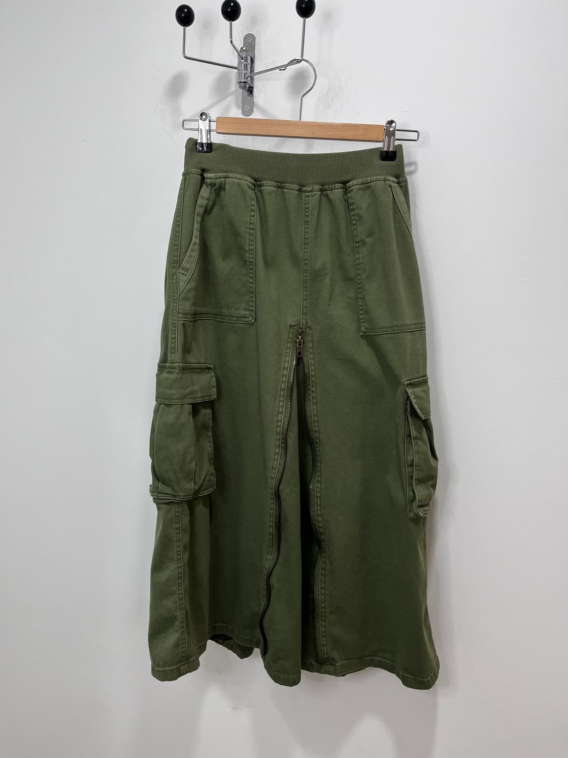 Goa맛 카고 롱 스커트 치마 상품이미지3