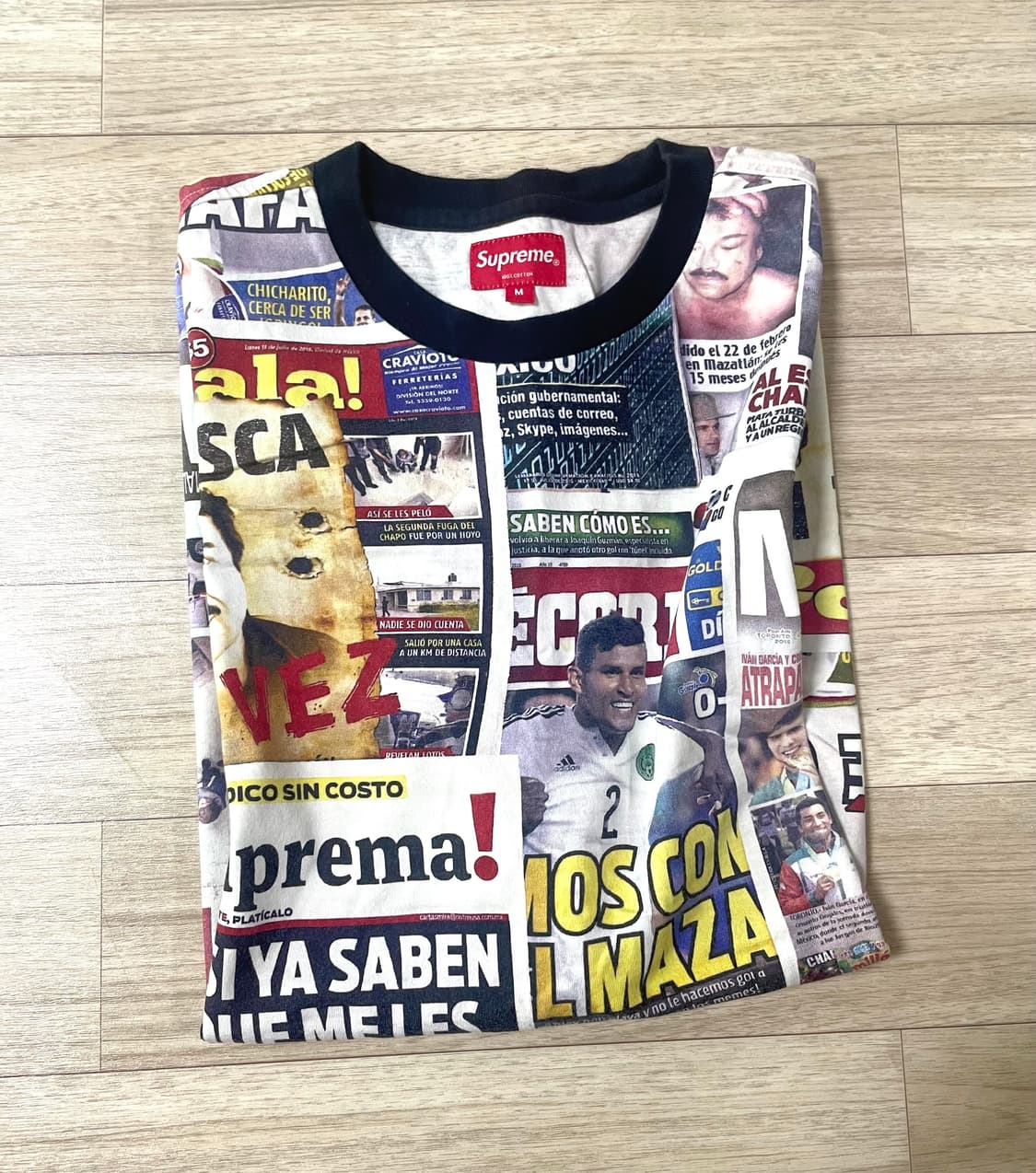 supreme head line  t-shirt 상품이미지1