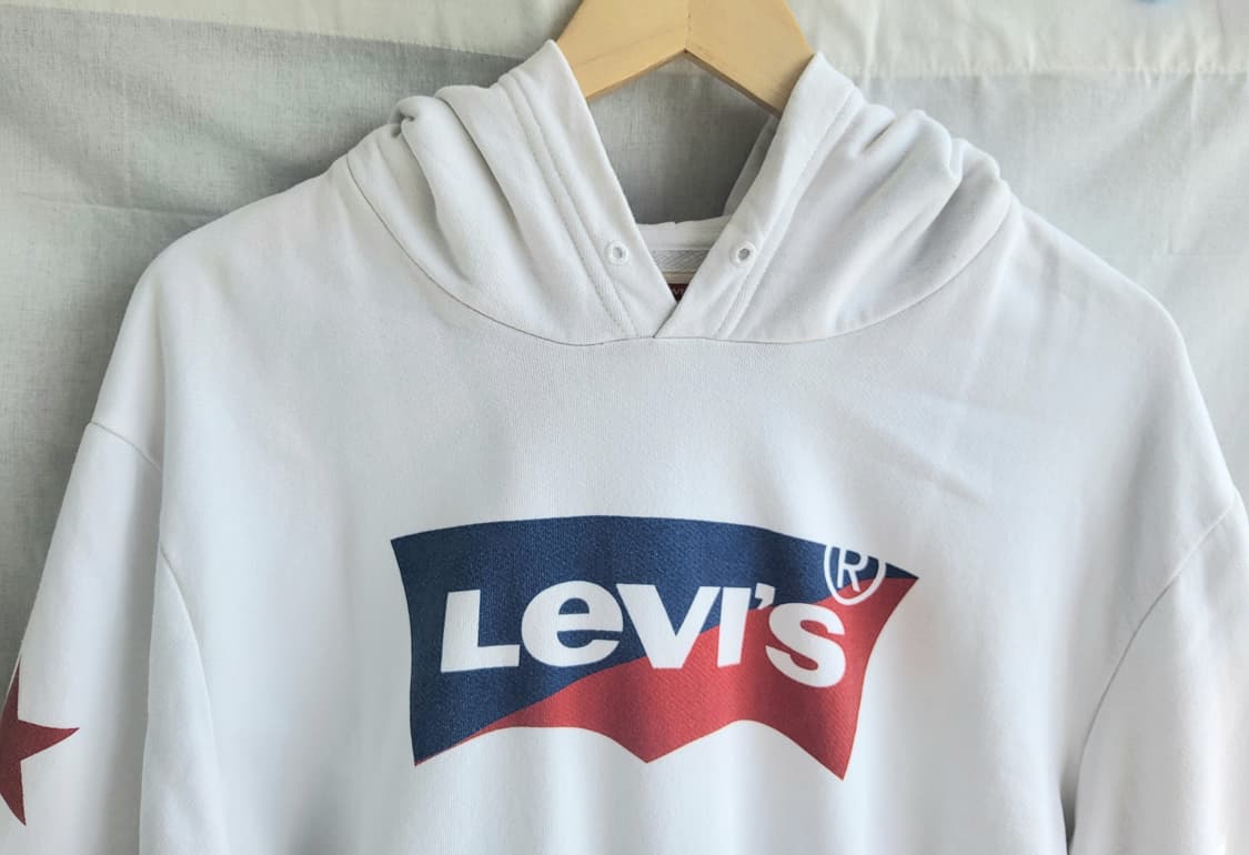 리바이스(LEVI'S) 남성용 시그니처 로고 코튼 후드 티셔츠 상품이미지3