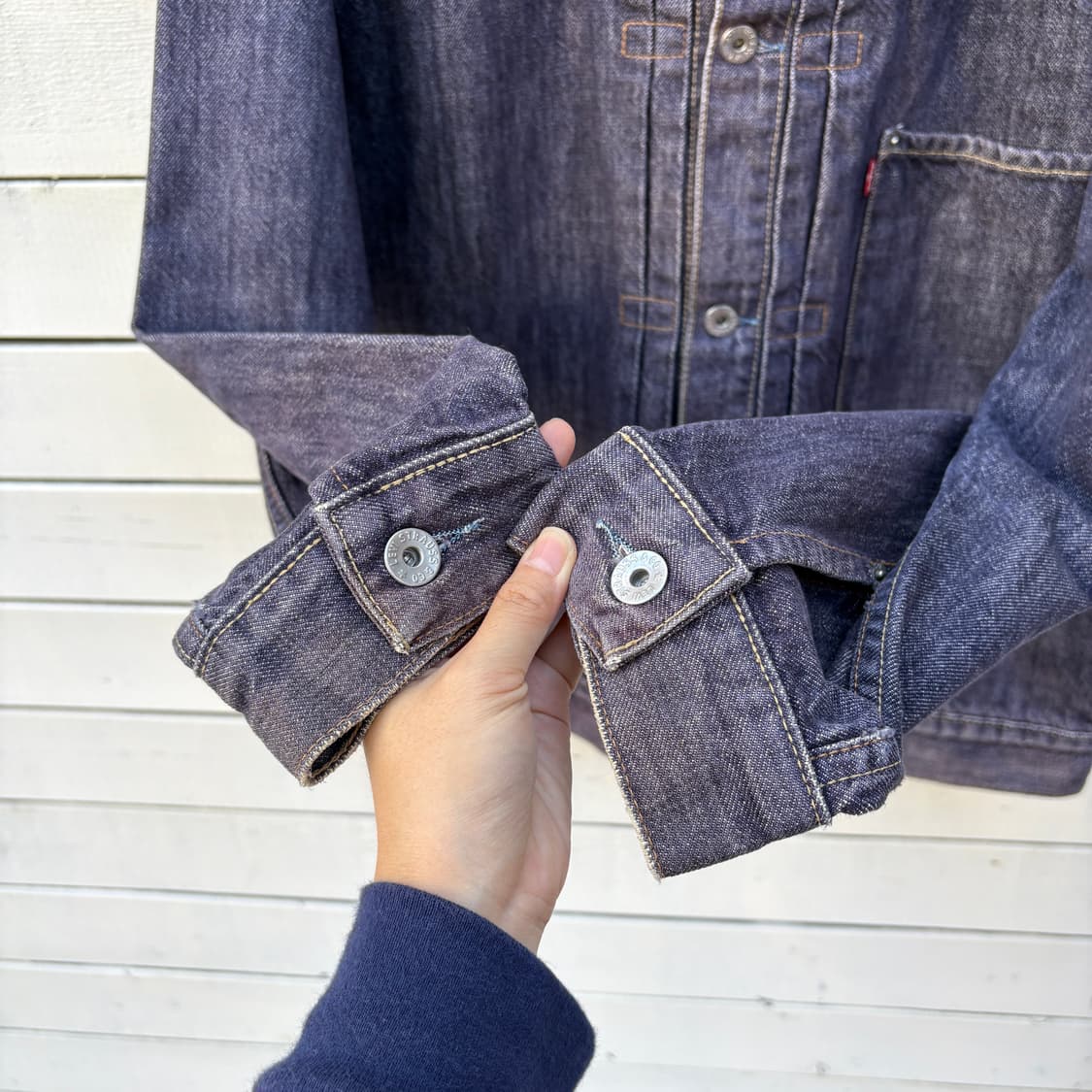 Levi’s 00s 리바이스 유럽판 타입1 데님 자켓 상품이미지5