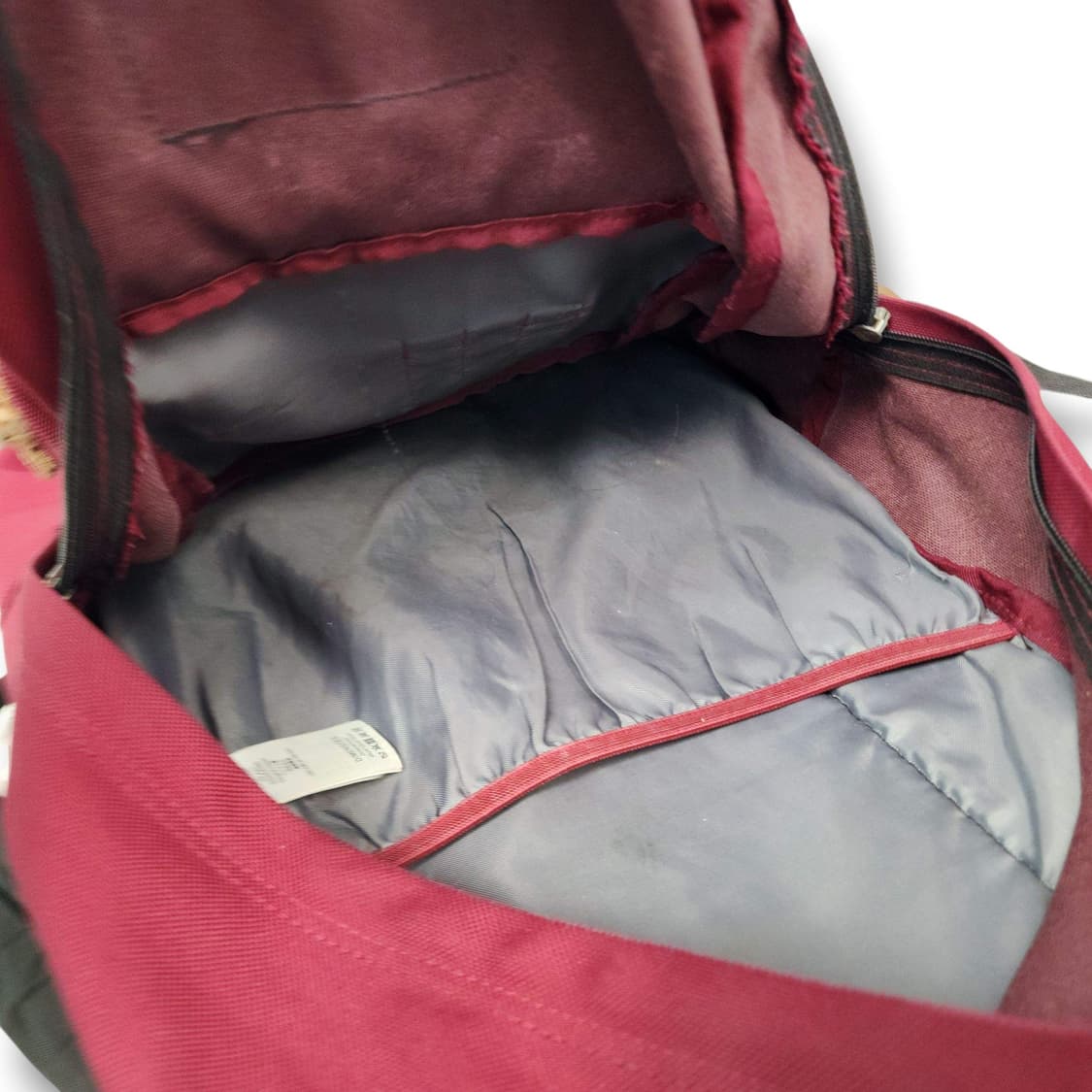 Jansport 잔스포츠 버건디 레드 백팩 상품이미지9