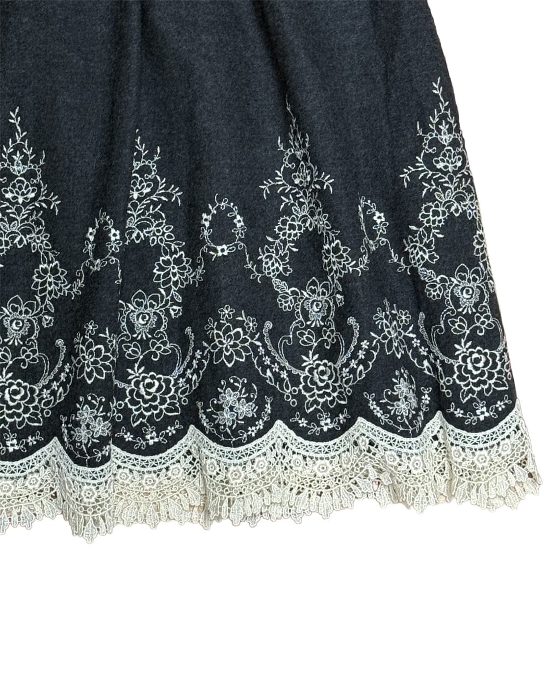 L’est rose 고딕 레이스 스커트 상품이미지2