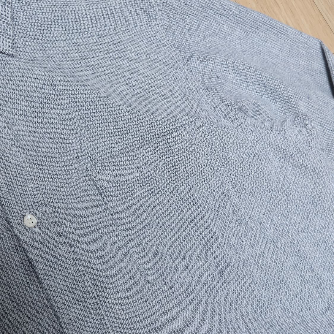 L)저널스탠다드 블루 스트라이프 셔츠 상품이미지4