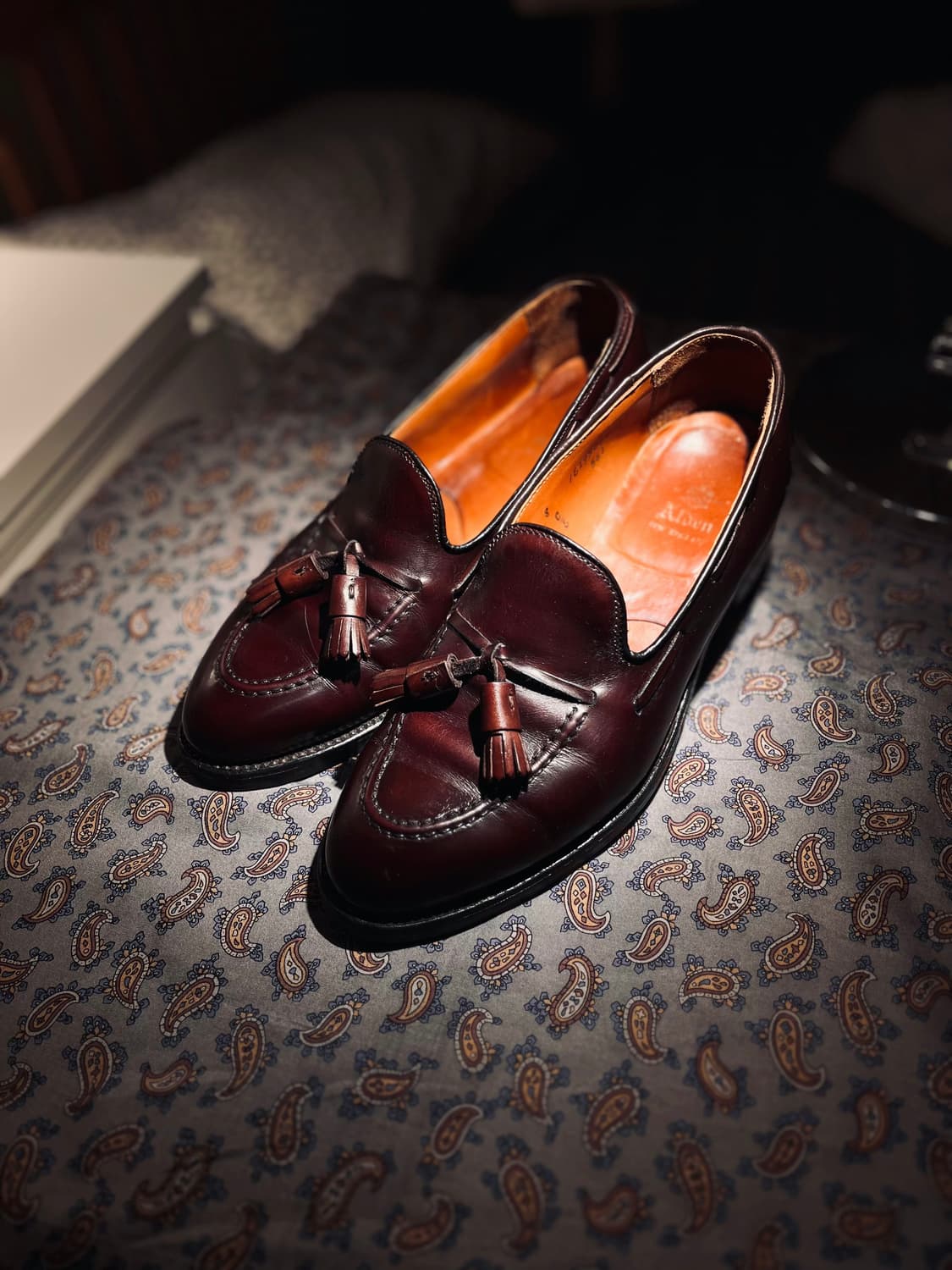 [급처1/4가격]알든 563 테슬로퍼 버건디 브라운 상품이미지1