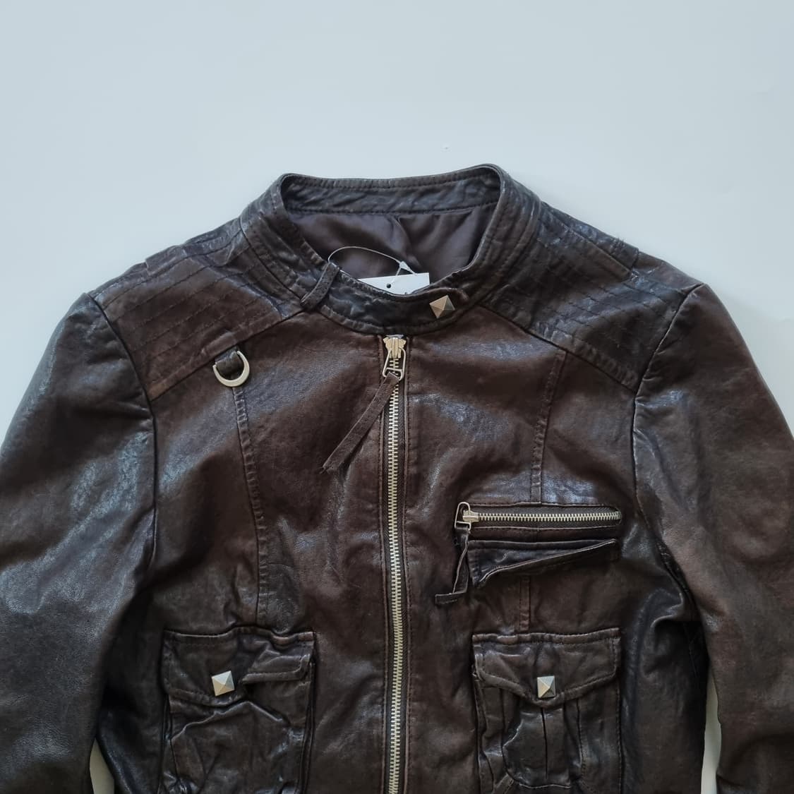 빈티지 램스킨 레더자켓  상품이미지3